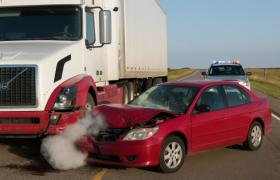 I was hit by an 18-wheeler truck. What should I do?