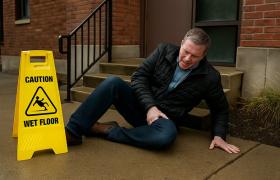 I just fell and injured myself at work or a restaurant. What do I do now?